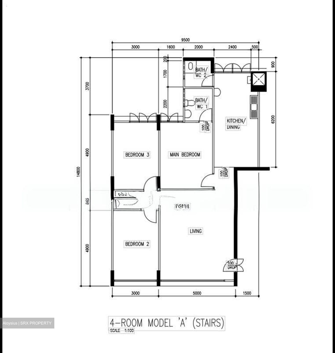 Blk 111 Bukit Purmie Ville (Bukit Merah), HDB 4 Rooms #559801771